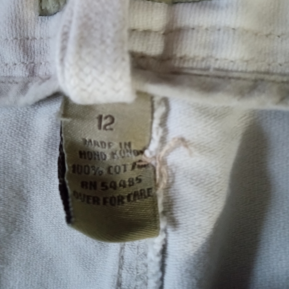 American Eagle Pants, Women's Size 12, Khaki Cargo Jogger Style, Casual Gorpcore - Picture 10 of 15